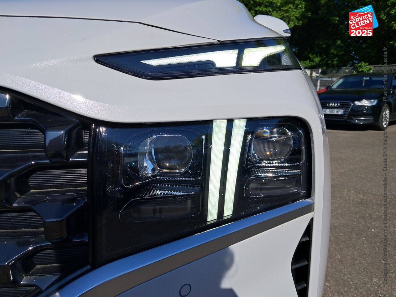 Véhicule d'occasion HYUNDAI SANTA FE 1.6 T-GDI 265CH PLUG-IN EXECUTIVE BVA6 HTRAC TPANO CUIR SIEGES CHAUFF GPS CAMERA chez Hyundai Epernay