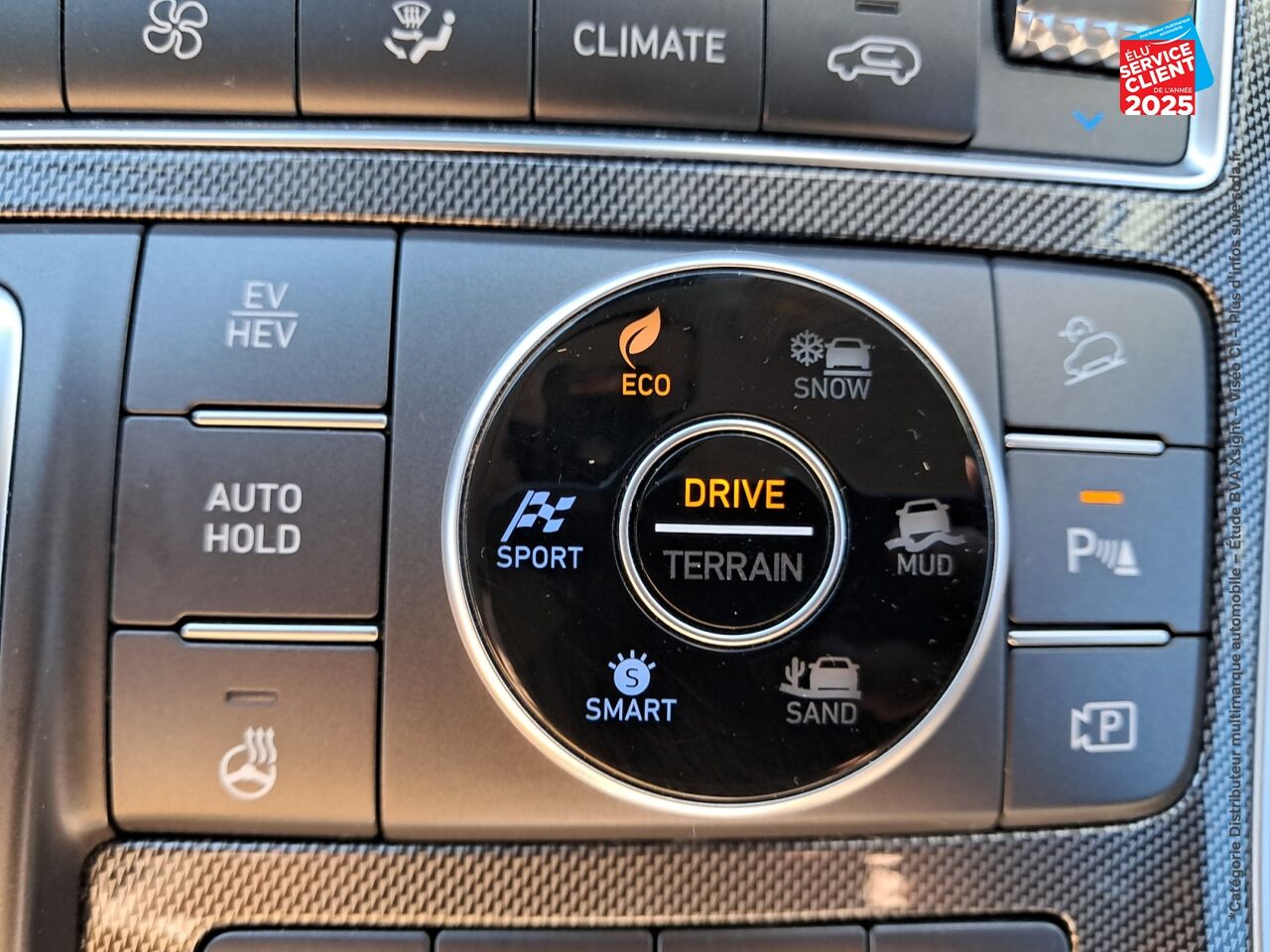 Véhicule d'occasion HYUNDAI SANTA FE 1.6 T-GDI 265CH PLUG-IN EXECUTIVE BVA6 HTRAC TPANO CUIR SIEGES CHAUFF GPS CAMERA chez Hyundai Epernay