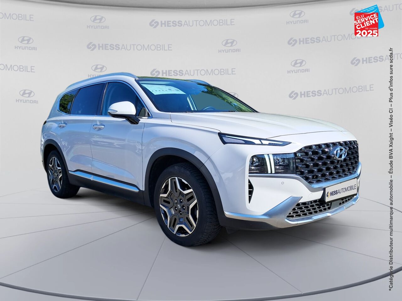 Véhicule d'occasion HYUNDAI SANTA FE 1.6 T-GDI 265CH PLUG-IN EXECUTIVE BVA6 HTRAC TPANO CUIR SIEGES CHAUFF GPS CAMERA chez Hyundai Epernay