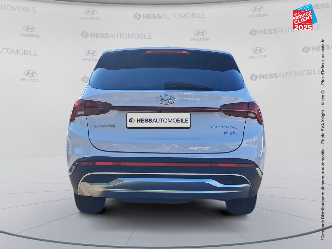 Véhicule d'occasion HYUNDAI SANTA FE 1.6 T-GDI 265CH PLUG-IN EXECUTIVE BVA6 HTRAC TPANO CUIR SIEGES CHAUFF GPS CAMERA chez Hyundai Epernay