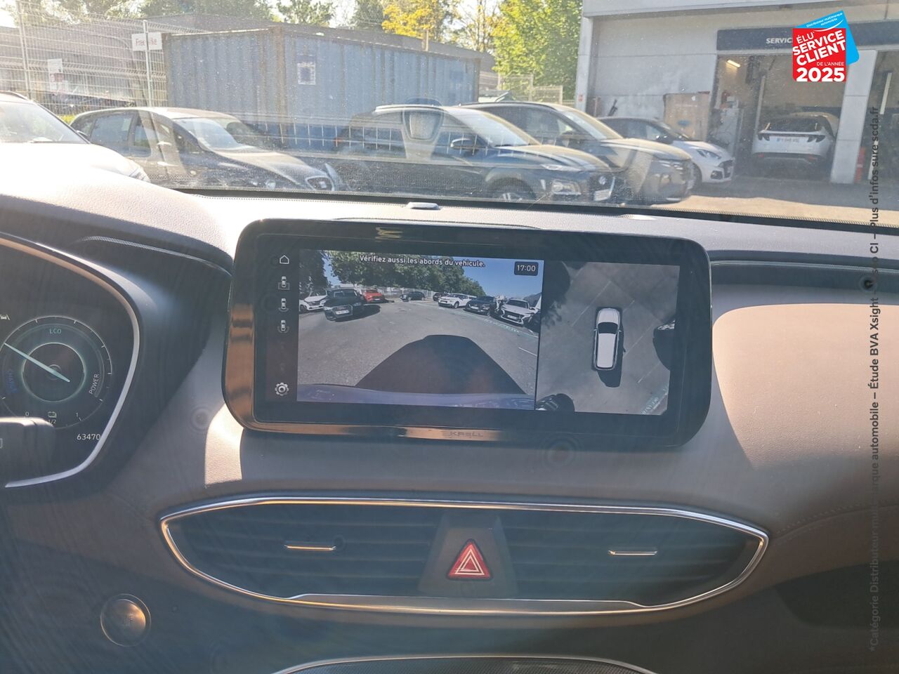 Véhicule d'occasion HYUNDAI SANTA FE 1.6 T-GDI 265CH PLUG-IN EXECUTIVE BVA6 HTRAC TPANO CUIR SIEGES CHAUFF GPS CAMERA chez Hyundai Epernay