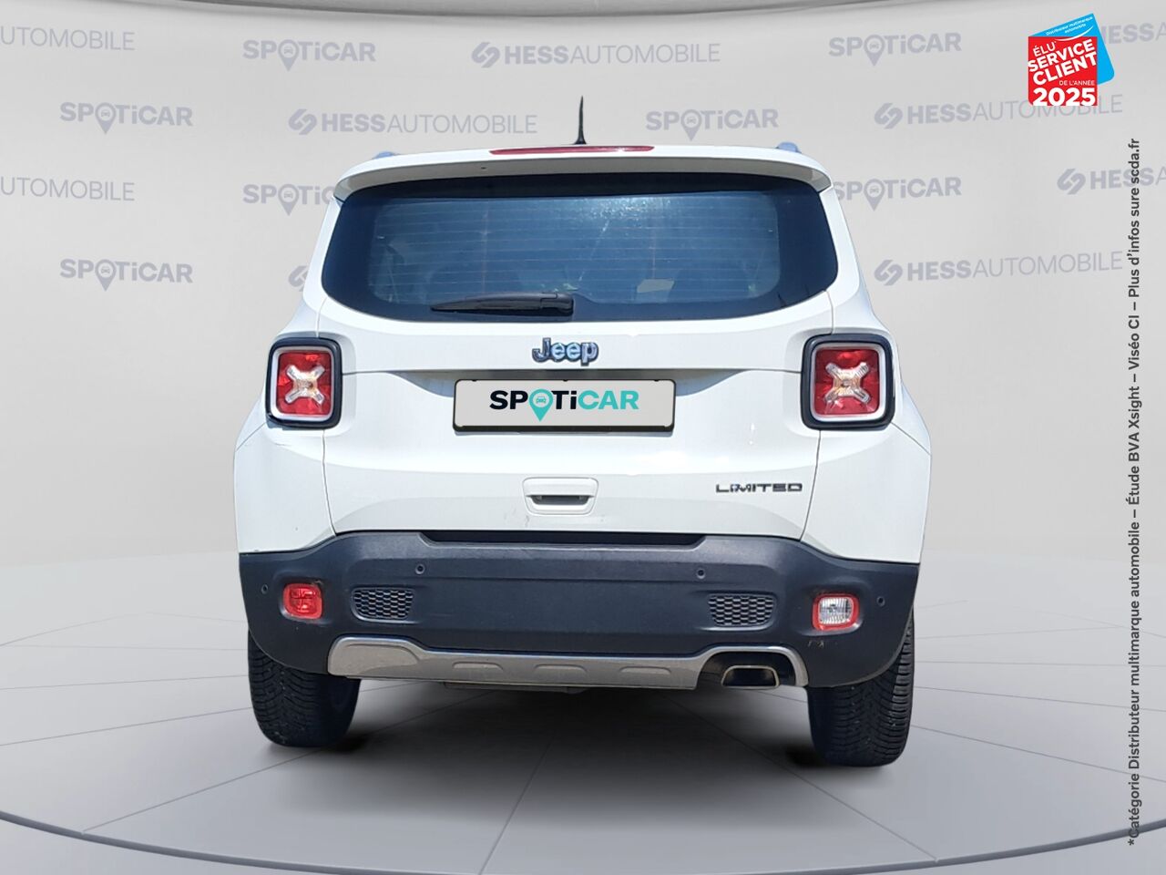 Véhicule d'occasion JEEP RENEGADE 1.6 MULTIJET S/S 120CH LIMITED GPS chez Hyundai Epernay