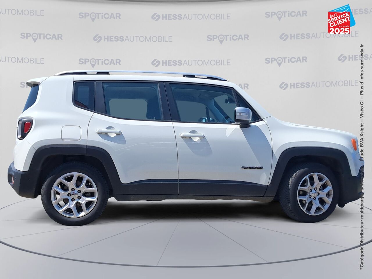 Véhicule d'occasion JEEP RENEGADE 1.6 MULTIJET S/S 120CH LIMITED GPS chez Hyundai Epernay