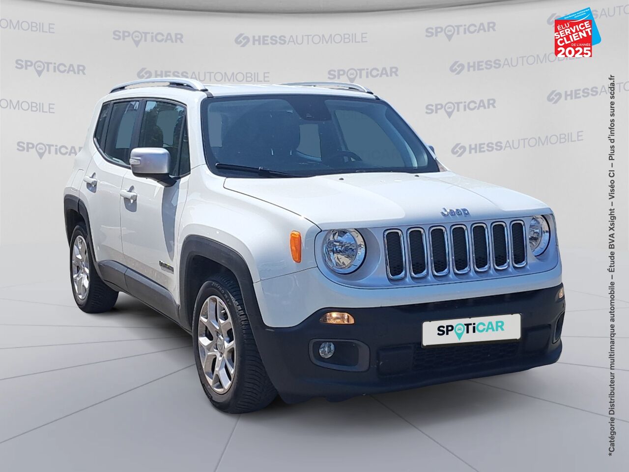 Véhicule d'occasion JEEP RENEGADE 1.6 MULTIJET S/S 120CH LIMITED GPS chez Hyundai Epernay
