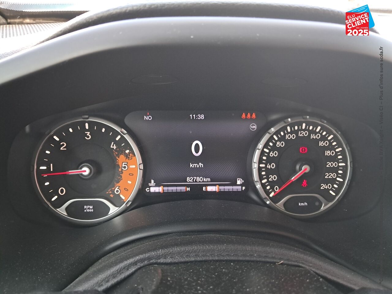 Véhicule d'occasion JEEP RENEGADE 1.6 MULTIJET S/S 120CH LIMITED GPS chez Hyundai Epernay