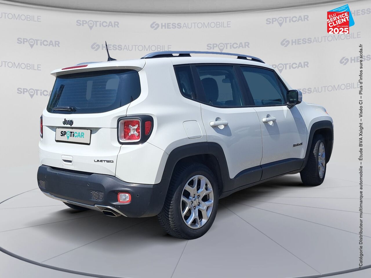 Véhicule d'occasion JEEP RENEGADE 1.6 MULTIJET S/S 120CH LIMITED GPS chez Hyundai Epernay