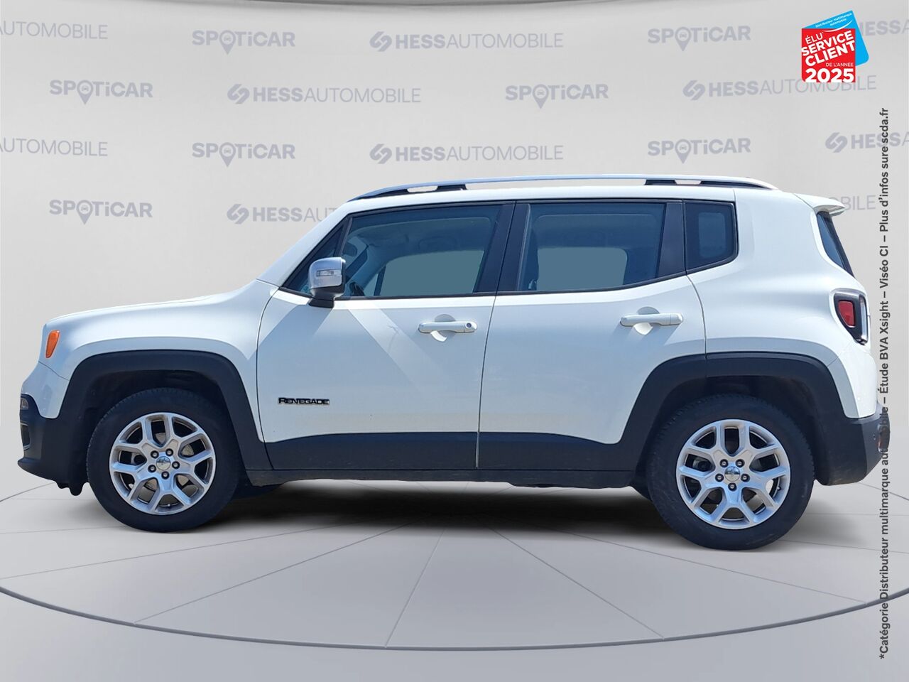Véhicule d'occasion JEEP RENEGADE 1.6 MULTIJET S/S 120CH LIMITED GPS chez Hyundai Epernay