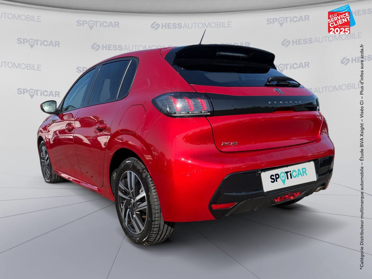Véhicule d'occasion PEUGEOT 208 1.2 PURETECH 100CH S/S ALLURE 118G GPS RADAR AR CARPLAY chez Toyota Thionville
