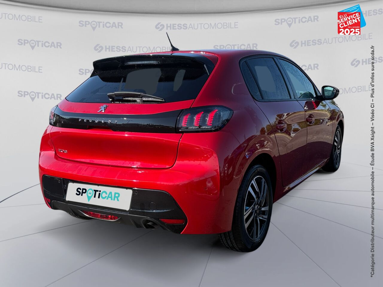 Véhicule d'occasion PEUGEOT 208 1.2 PURETECH 100CH S/S ALLURE 118G GPS RADAR AR CARPLAY chez Toyota Thionville