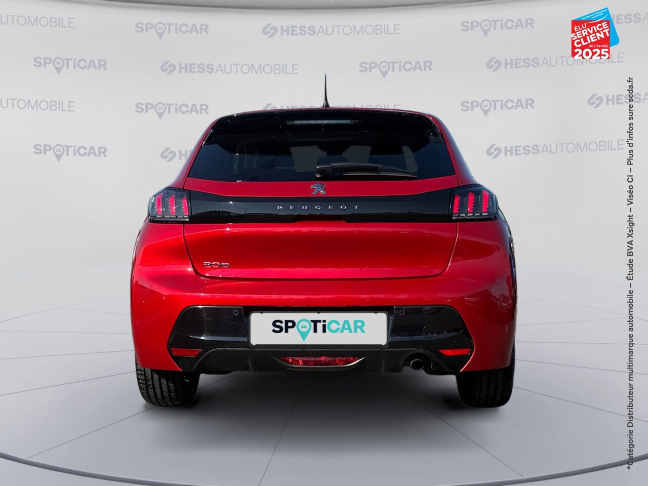 Véhicule d'occasion PEUGEOT 208 1.2 PURETECH 100CH S/S ALLURE 118G GPS RADAR AR CARPLAY chez Toyota Thionville