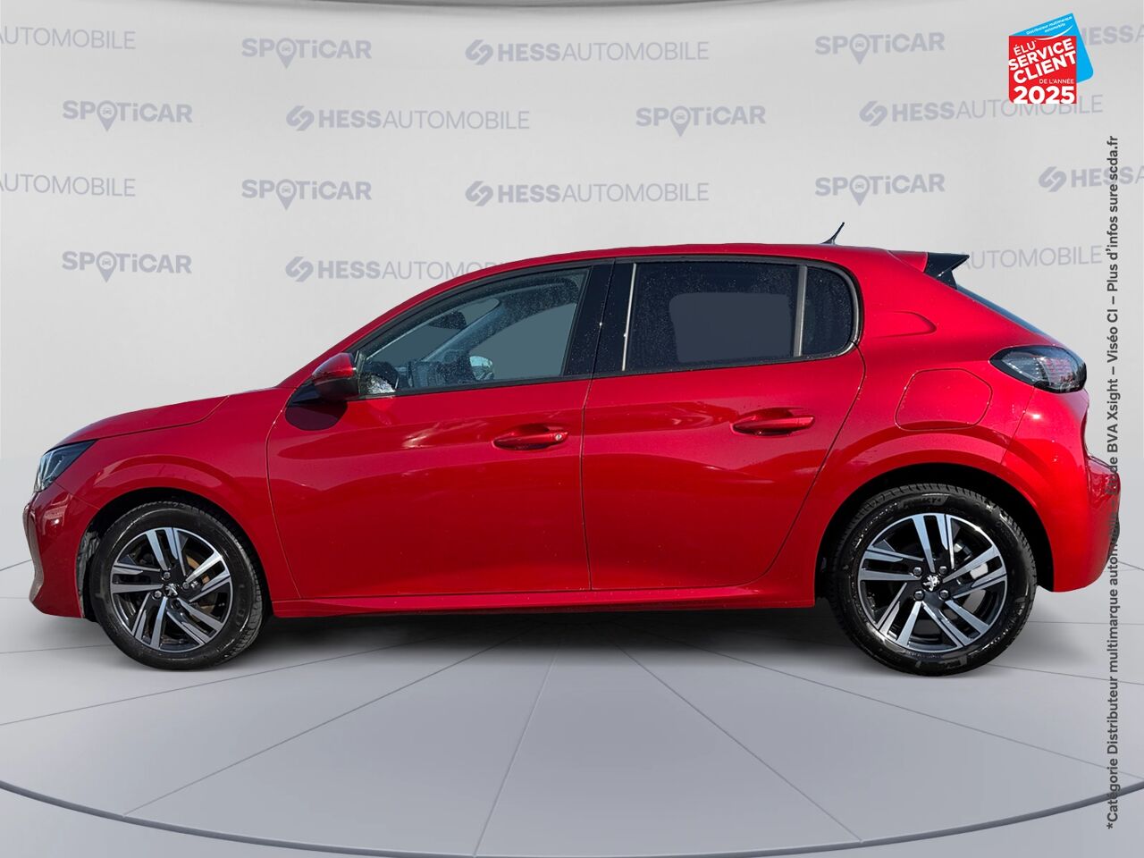 Véhicule d'occasion PEUGEOT 208 1.2 PURETECH 100CH S/S ALLURE 118G GPS RADAR AR CARPLAY chez Toyota Thionville