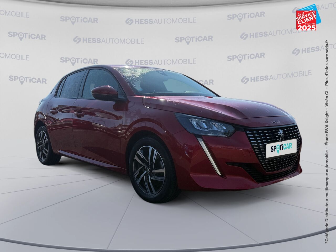 Véhicule d'occasion PEUGEOT 208 1.2 PURETECH 100CH S/S ALLURE 118G GPS RADAR AR CARPLAY chez Toyota Thionville