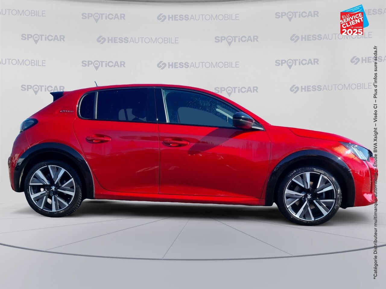 Véhicule d'occasion PEUGEOT 208 1.2 PURETECH 130CH S/S GT LINE EAT8 7CV GPS chez Toyota Thionville
