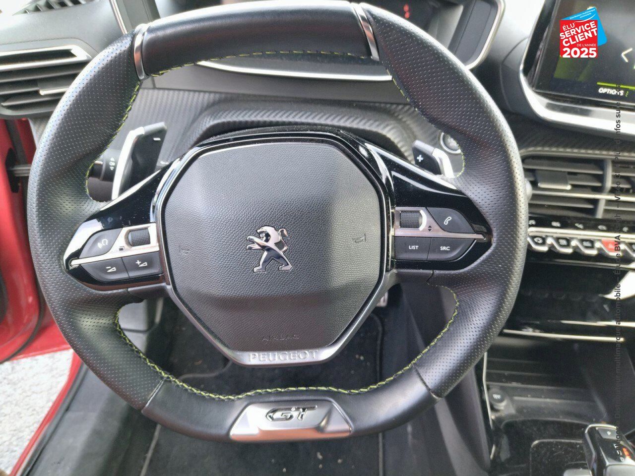 Véhicule d'occasion PEUGEOT 208 1.2 PURETECH 130CH S/S GT LINE EAT8 7CV GPS chez Renault Saint-Louis