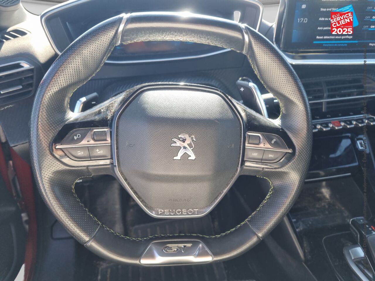 Véhicule d'occasion PEUGEOT 208 1.2 PURETECH 130CH S/S GT LINE EAT8 7CV GPS chez Toyota Thionville