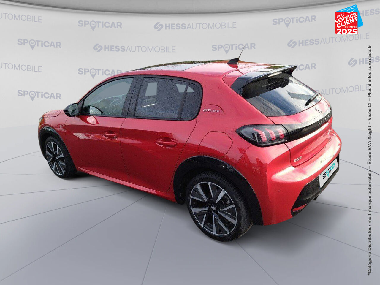 Véhicule d'occasion PEUGEOT 208 1.2 PURETECH 130CH S/S GT LINE EAT8 7CV GPS chez Renault Saint-Louis