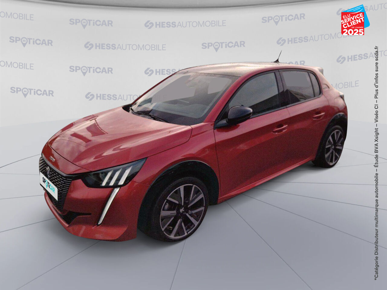 Véhicule d'occasion PEUGEOT 208 1.2 PURETECH 130CH S/S GT LINE EAT8 7CV GPS chez Renault Saint-Louis