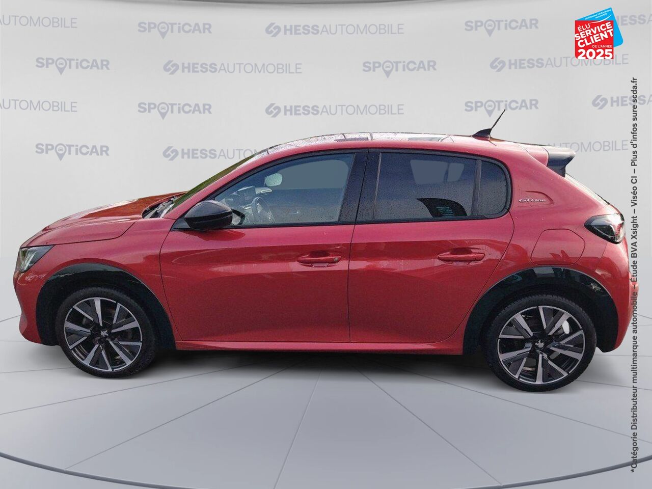 Véhicule d'occasion PEUGEOT 208 1.2 PURETECH 130CH S/S GT LINE EAT8 7CV GPS chez Renault Saint-Louis