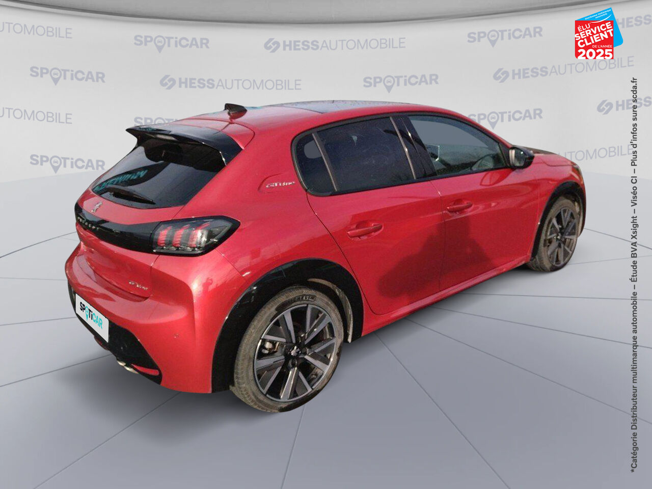 Véhicule d'occasion PEUGEOT 208 1.2 PURETECH 130CH S/S GT LINE EAT8 7CV GPS chez Renault Saint-Louis