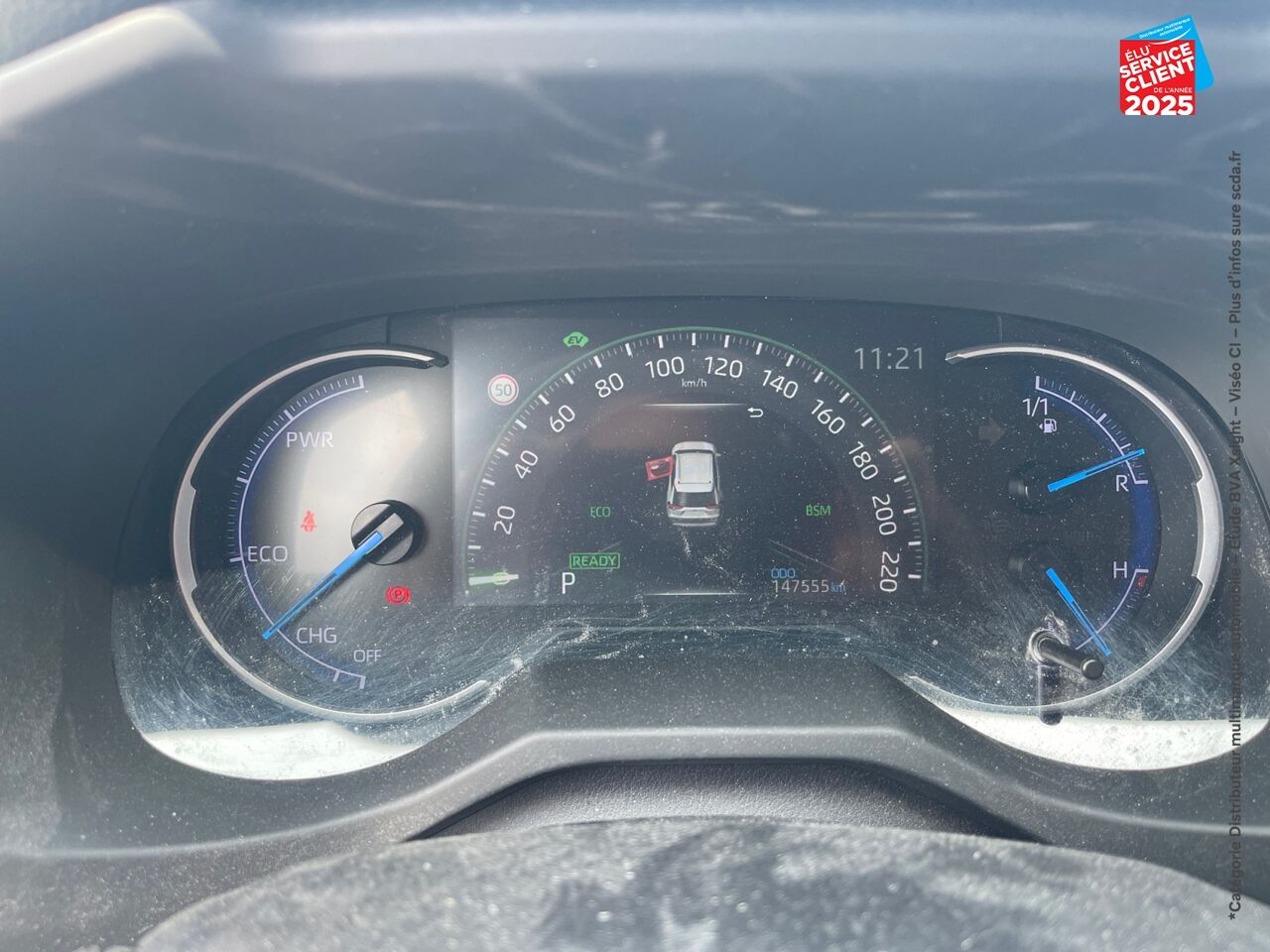 Véhicule d'occasion TOYOTA RAV4 HYBRIDE 218CH DYNAMIC 2WD chez Toyota Saint Dizier