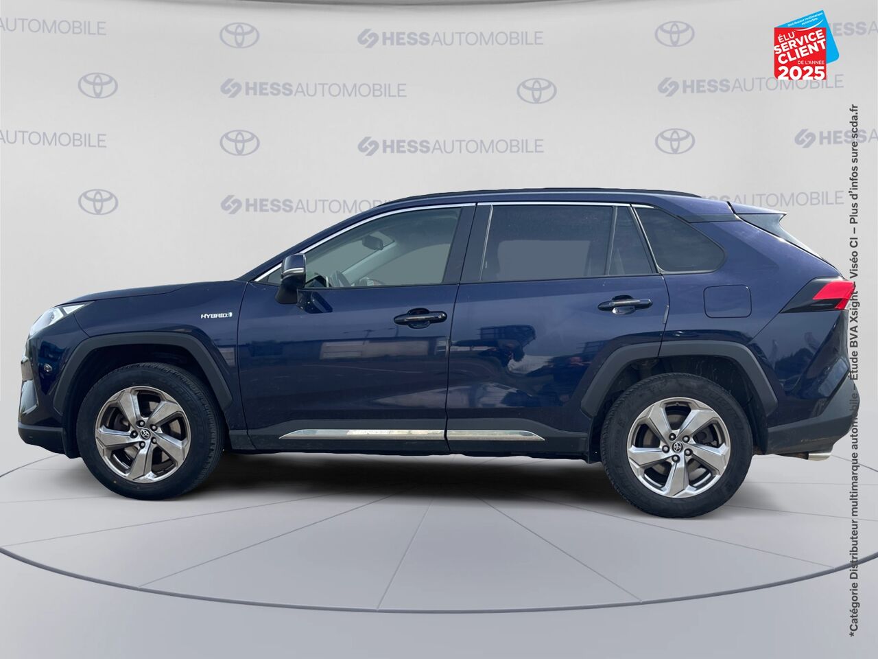 Véhicule d'occasion TOYOTA RAV4 HYBRIDE 218CH DYNAMIC 2WD chez Toyota Saint Dizier