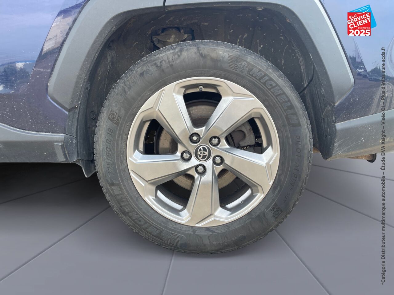 Véhicule d'occasion TOYOTA RAV4 HYBRIDE 218CH DYNAMIC 2WD chez Toyota Saint Dizier