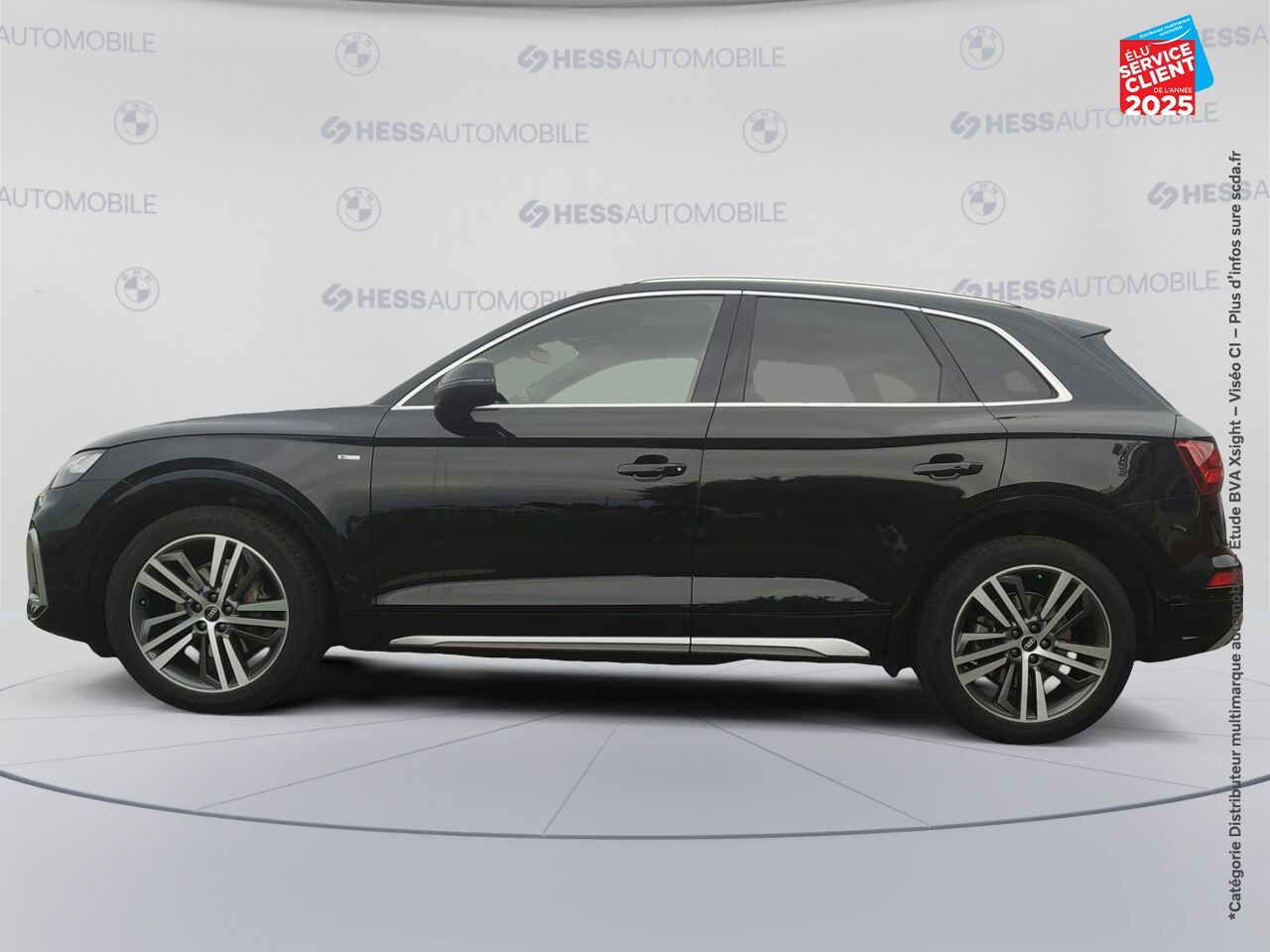 Véhicule d'occasion AUDI Q5 35 TDI MILD HYBRID 163CH S LINE S TRONIC 7 chez Toyota Verdun