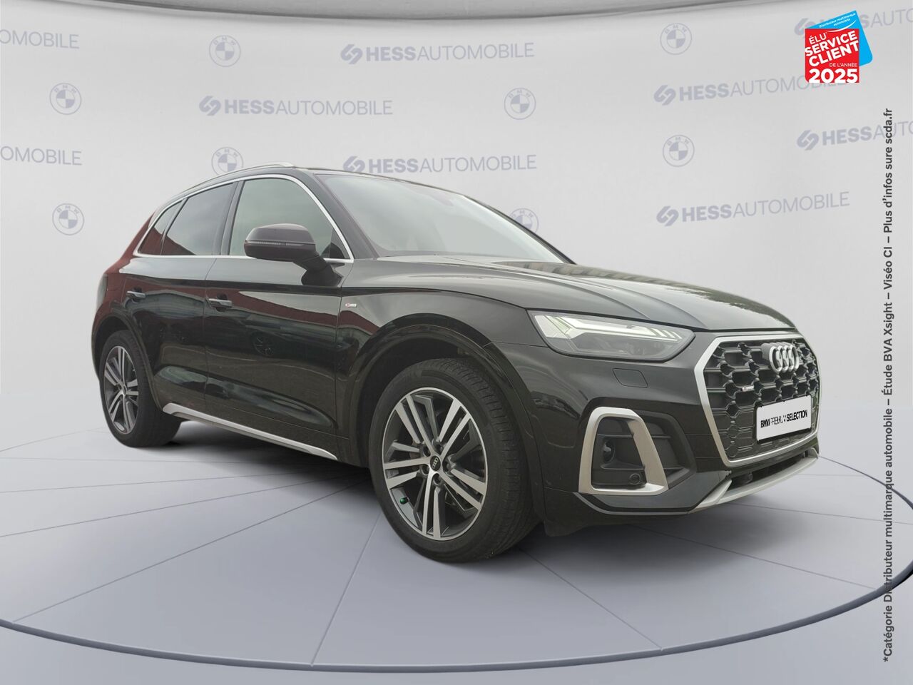 Véhicule d'occasion AUDI Q5 35 TDI MILD HYBRID 163CH S LINE S TRONIC 7 chez Toyota Verdun