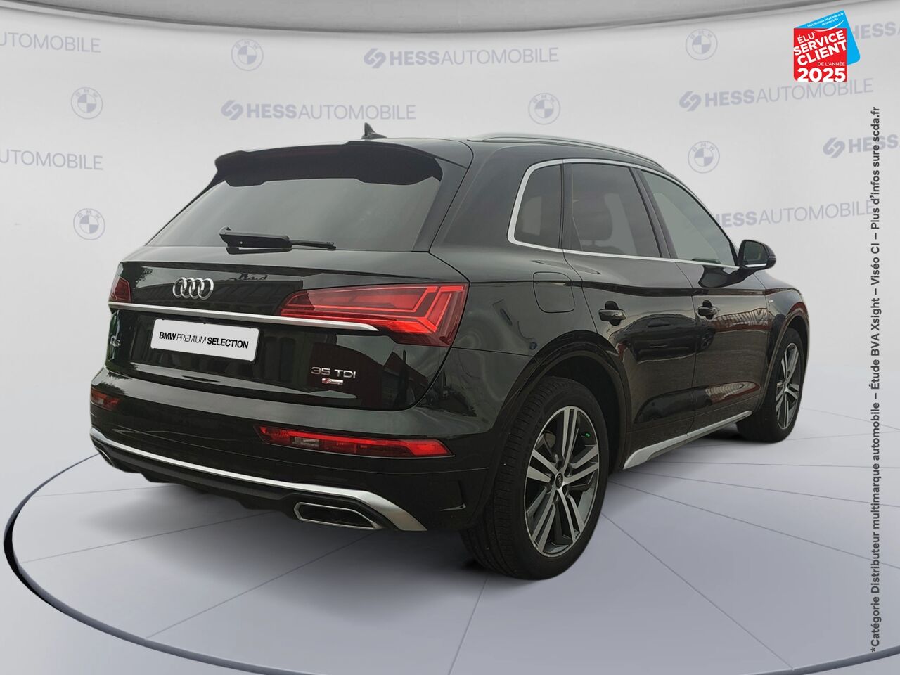 Véhicule d'occasion AUDI Q5 35 TDI MILD HYBRID 163CH S LINE S TRONIC 7 chez Toyota Verdun