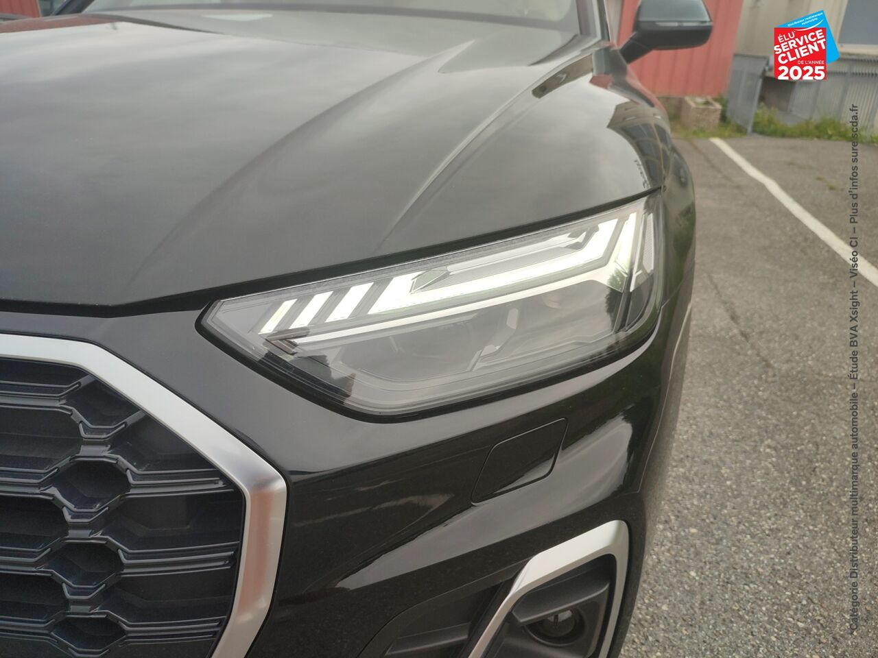 Véhicule d'occasion AUDI Q5 35 TDI MILD HYBRID 163CH S LINE S TRONIC 7 chez Toyota Verdun