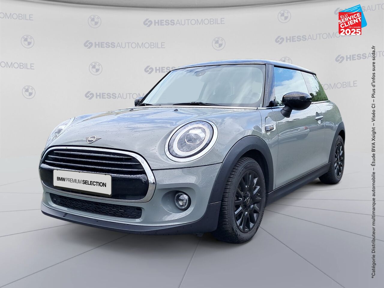 Véhicule d'occasion MINI MINI COOPER 136CH EDITION GREENWICH 115G TOUVRANT GPS CARPLAY chez BMW Pontarlier