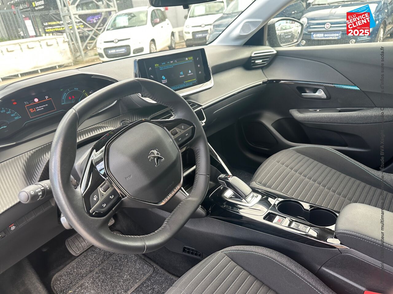 Véhicule d'occasion PEUGEOT 208 E-208 136CH STYLE RADAR AR CARPLAY chez Dacia Montbéliard