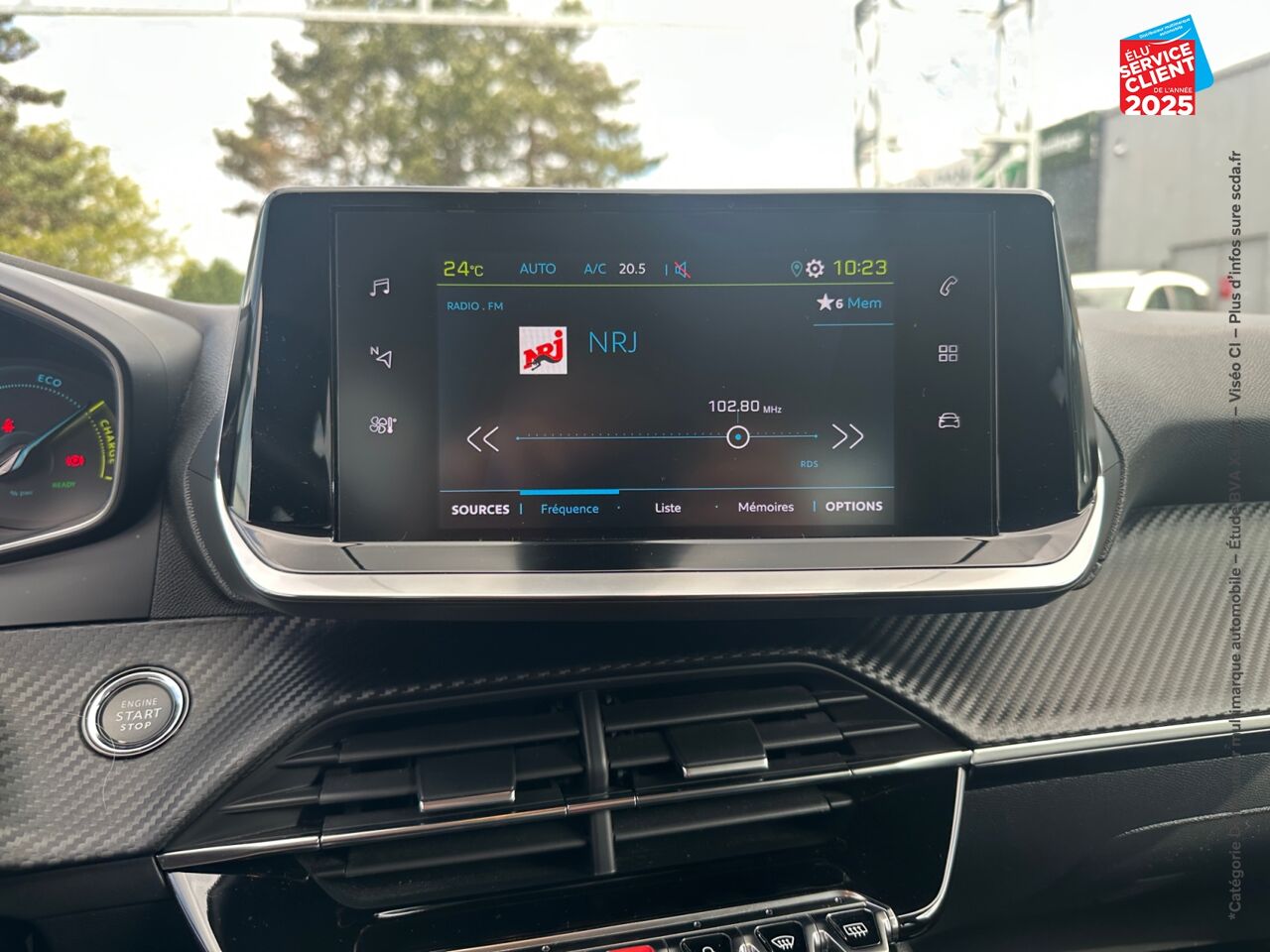 Véhicule d'occasion PEUGEOT 208 E-208 136CH STYLE RADAR AR CARPLAY chez Dacia Montbéliard