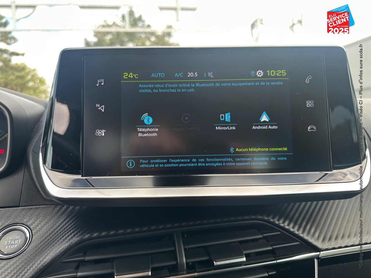 Véhicule d'occasion PEUGEOT 208 E-208 136CH STYLE RADAR AR CARPLAY chez Dacia Montbéliard