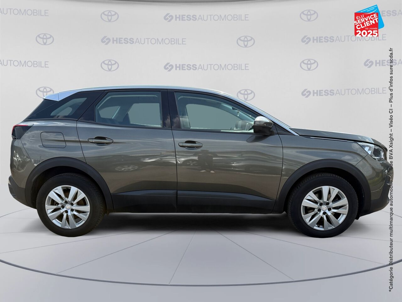 Véhicule d'occasion PEUGEOT 3008 1.5 BLUEHDI 130CH E6.C ALLURE S/S 7CV GPS RADAR AR CARPLAY chez Toyota Verdun