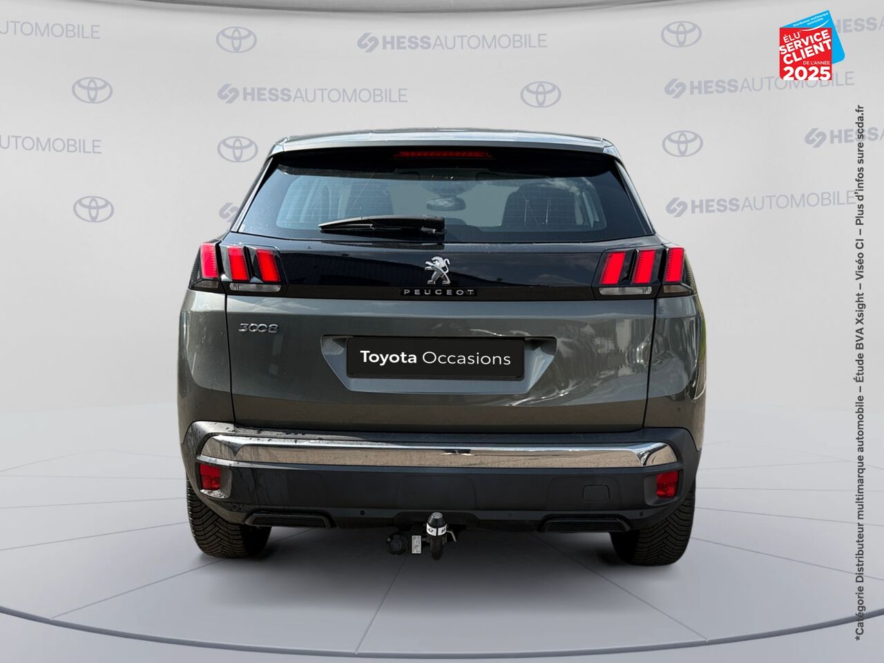 Véhicule d'occasion PEUGEOT 3008 1.5 BLUEHDI 130CH E6.C ALLURE S/S 7CV GPS RADAR AR CARPLAY chez Toyota Verdun