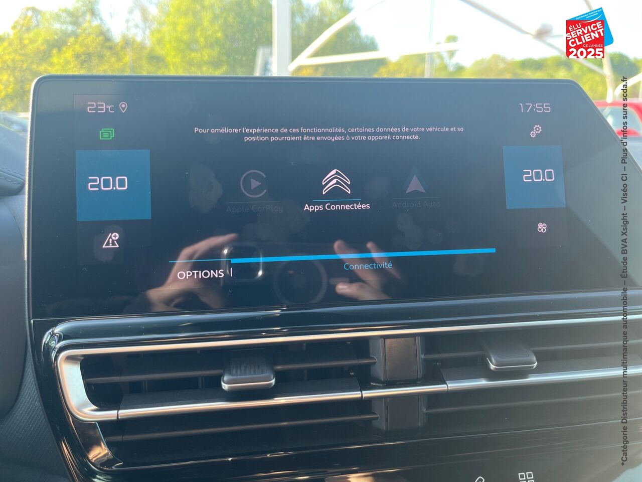 Véhicule d'occasion CITROEN C5 AIRCROSS BLUEHDI 130CH S/S SHINE PACK EAT8 CARPLAY chez Opel Thionville