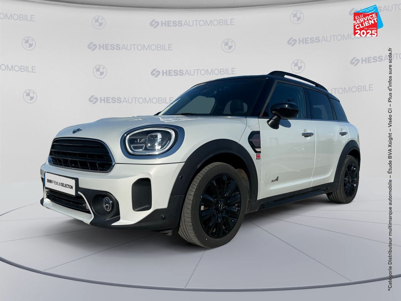Véhicule d'occasion MINI COUNTRYMAN COOPER 136CH NORTHWOOD ALL4 BVA8 TOUVRANT SIEGES CUIR GPS CAMERA chez MINI Besançon
