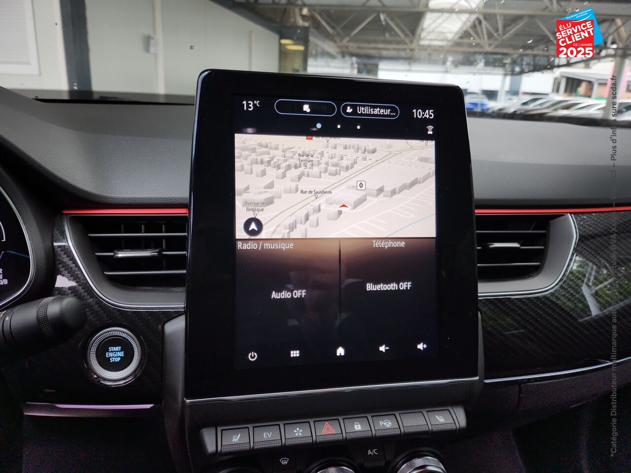 Véhicule d'occasion RENAULT ARKANA 1.6 E-TECH 145CH RS LINE -21B chez Toyota Bar le Duc