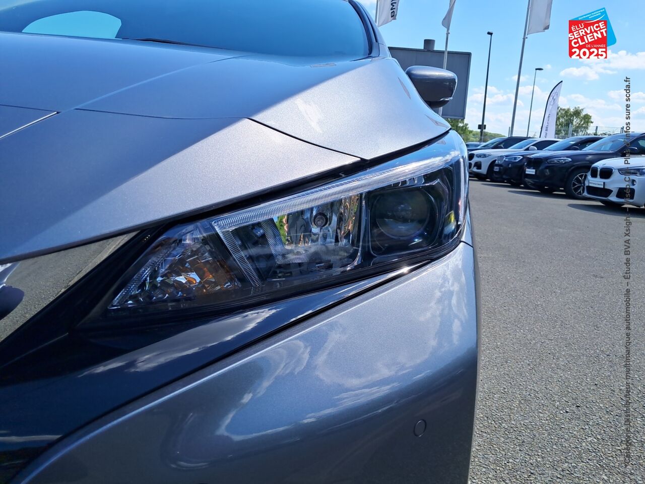 Véhicule d'occasion NISSAN LEAF 150CH 40KWH ACENTA 2018 GPS chez Nissan Qashqai occasion