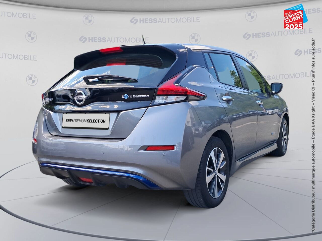 Véhicule d'occasion NISSAN LEAF 150CH 40KWH ACENTA 2018 GPS chez Nissan Qashqai occasion