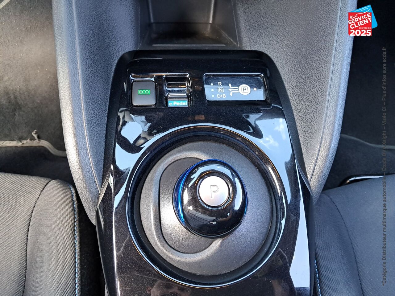 Véhicule d'occasion NISSAN LEAF 150CH 40KWH ACENTA 2018 GPS chez Nissan Qashqai occasion
