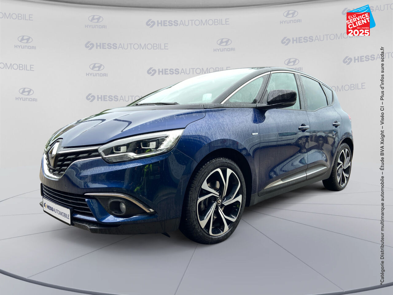 Véhicule d'occasion RENAULT SCENIC 1.7 BLUE DCI 150CH INTENS chez Nissan Belfort