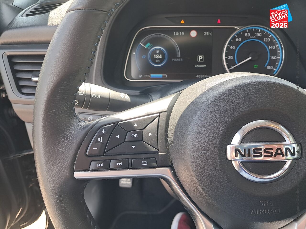 Véhicule d'occasion NISSAN LEAF 150CH 40KWH ACENTA 21.5 chez Nissan Metz