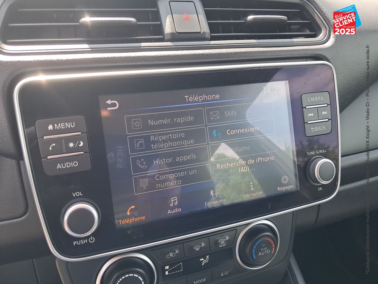 Véhicule d'occasion NISSAN LEAF 150CH 40KWH ACENTA 21.5 chez Nissan Metz