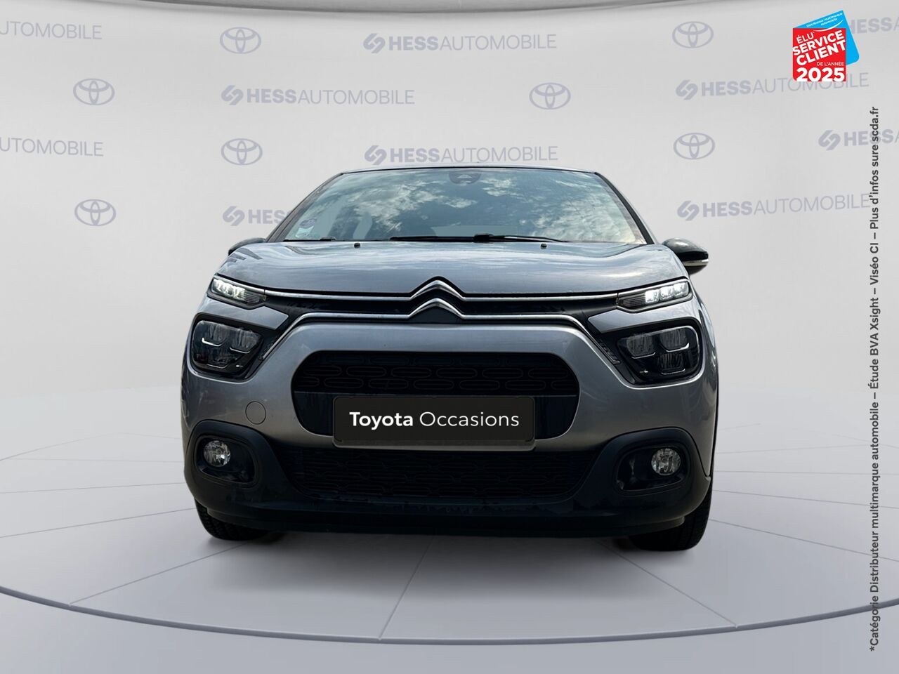 Véhicule d'occasion CITROEN C3 1.2 PURETECH 83CH S/S SHINE GPS RADAR AR chez Toyota Sarreguemines