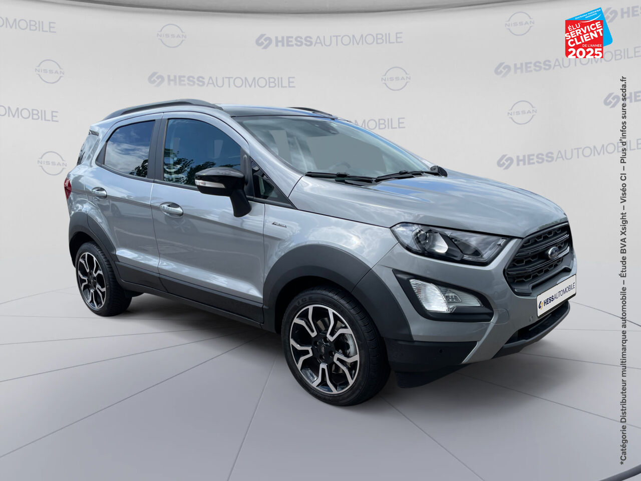 Véhicule d'occasion FORD ECOSPORT 1.0 ECOBOOST 125CH ACTIVE 6CV SIEGES CUIR CAMERA chez Toyota Thionville