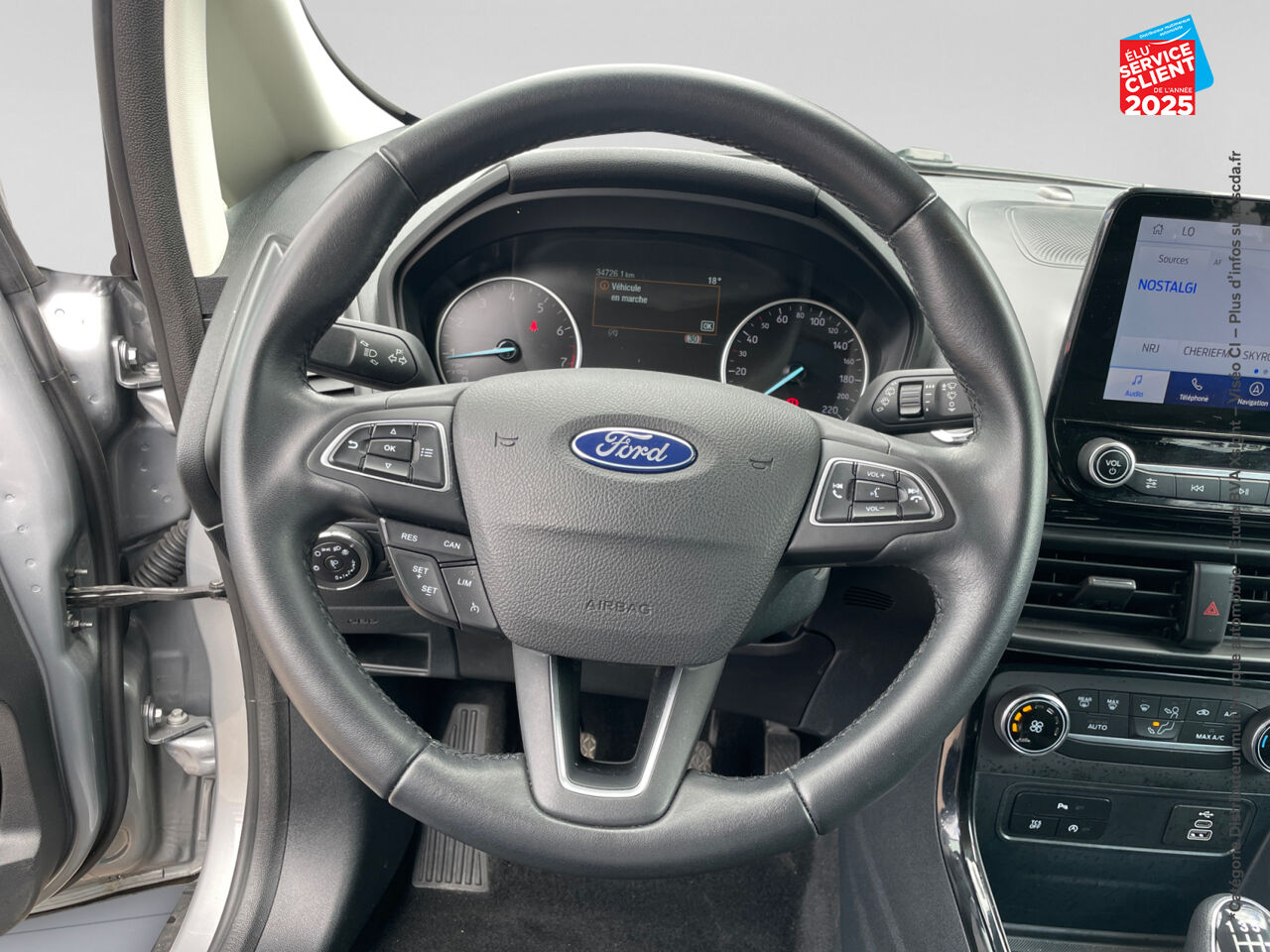 Véhicule d'occasion FORD ECOSPORT 1.0 ECOBOOST 125CH ACTIVE 6CV SIEGES CUIR CAMERA chez Toyota Thionville