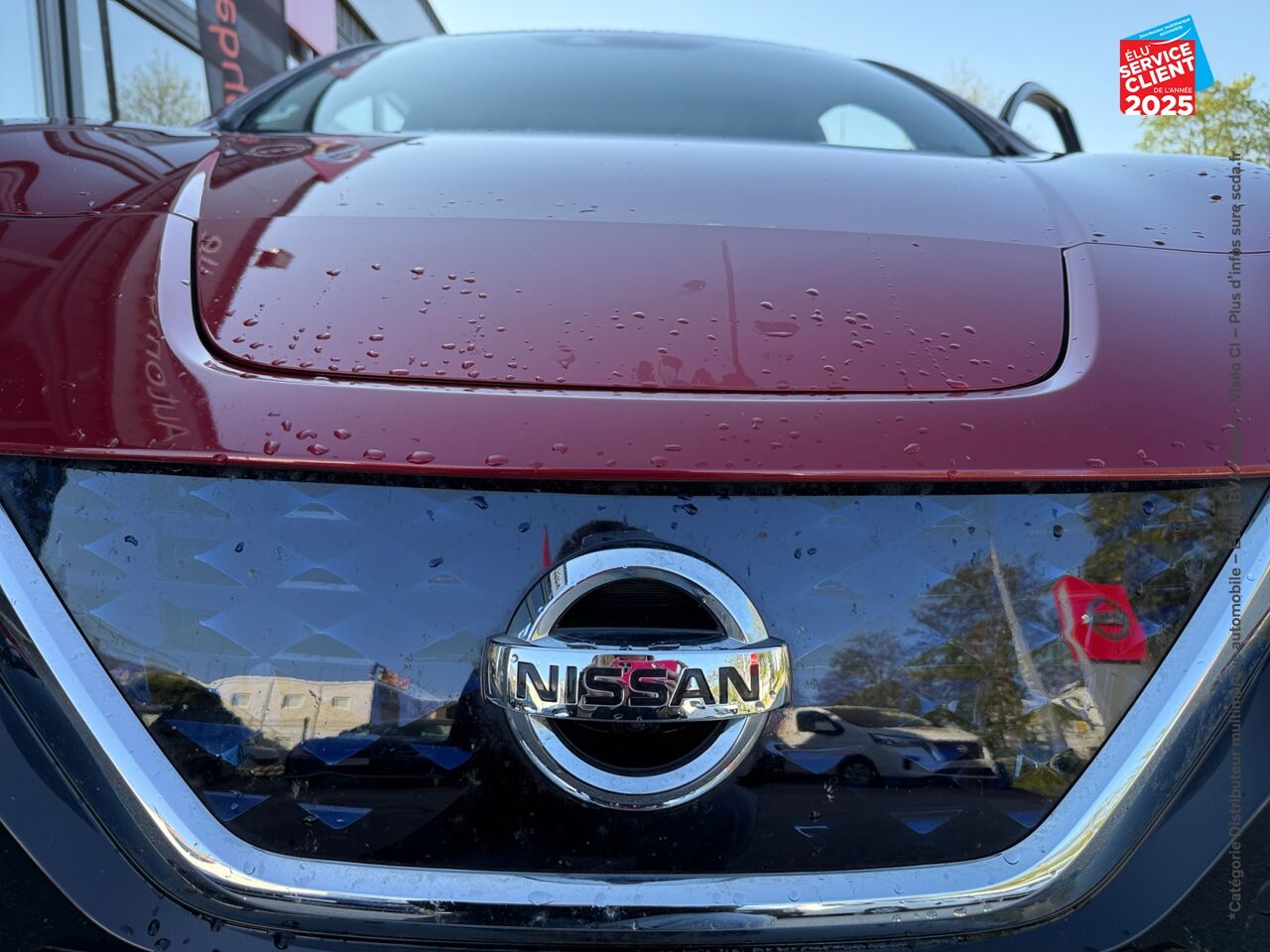 Véhicule d'occasion NISSAN LEAF 150CH 40KWH ACENTA 19.5 SIEGES CHAUF chez Toyota Saint Dizier