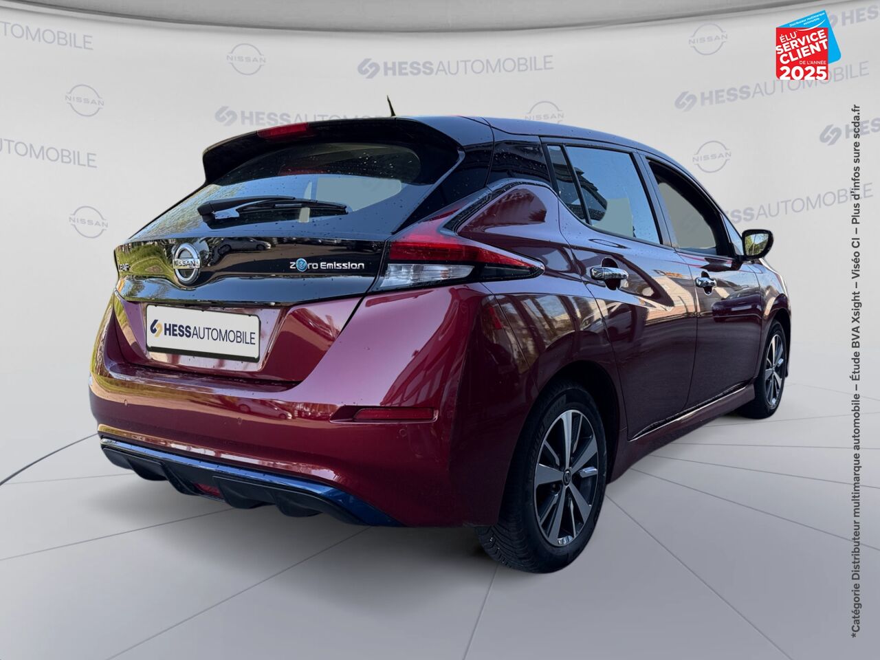 Véhicule d'occasion NISSAN LEAF 150CH 40KWH ACENTA 19.5 SIEGES CHAUF chez Toyota Saint Dizier